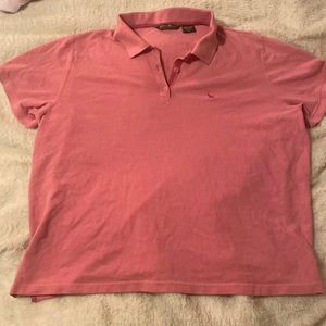eddie bauer pink polo